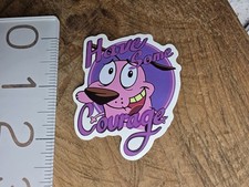 COURAGE The Cowardly Dog Decal OURAGE The Cowardly Dog Sticker Decal s1