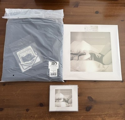 Taylor Swift TTPD (The Tortured Poets Department) Vinyl, CD, and Jacket.