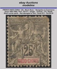 French Indochina - 1892-1900, #13, Navigation & Commerce, VFU, Scott $4.25