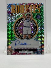 2025 Topps Finest Rookies Geometric Green #RFA-NP NOAH PENDA Auto RC