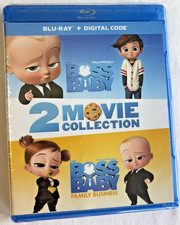 The Boss Baby 2-movie Collection Blu-ray Alec Baldwin BRAND NEW SEALED