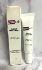 Chamonix Genucel EYELID TREATMENT Tightens & lifts the upper eyelids .5 oz NIB