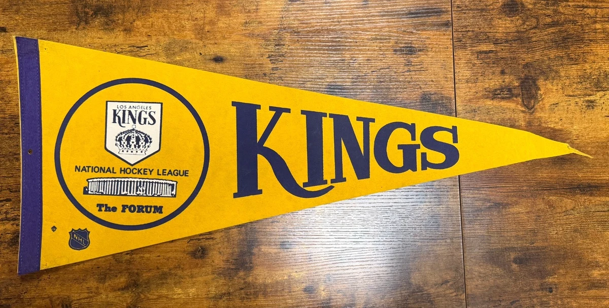 Lot De Fanions Vintage Los Angeles Kings NHL – Rob Blake – WinCraft – Déco Hockey