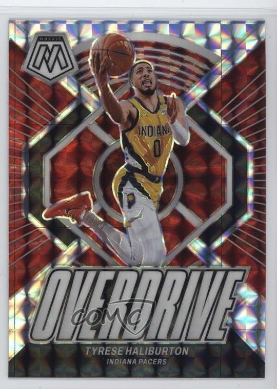 2023-24 Panini Mosaic Overdrive Tyrese Haliburton #2 1op7