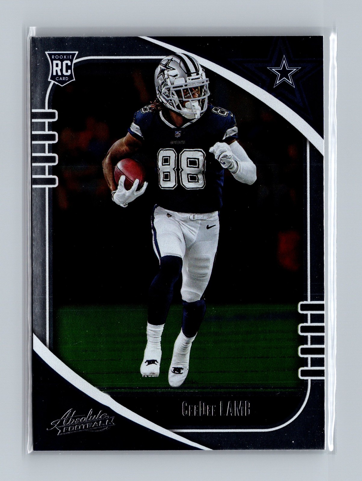 CeeDee Lamb 2020 Panini Absolute #115 Blue RC Dallas Cowboys B1E