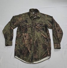 Realtree Camo Polo Shirt Long Sleeves USA Made XL
