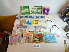 View-Master 63 Reel Lot Robin Hood Dumbo Muppets World's Fair Love Goofy 83D68