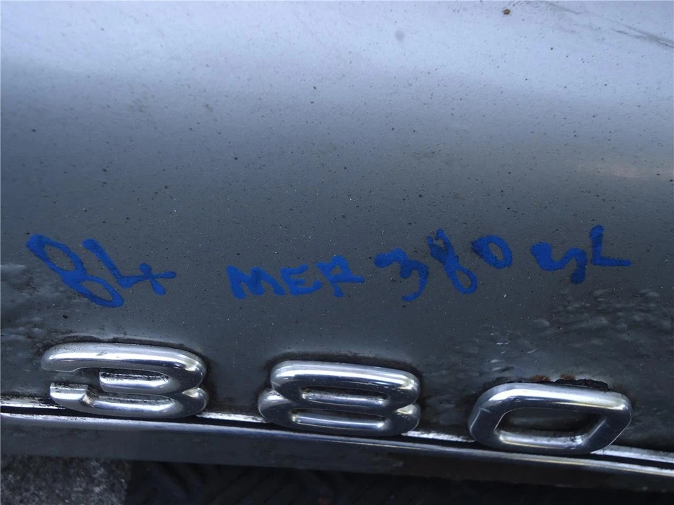 81 82 83 84 85 tapa maletero mercedes-benz 300d 300sd 380se 380sel  Foto 2 de 4