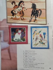VTG Mustang Horses Artcraft Concepts Needlepoint Freedom Reigns 5701 Kit 32”x20”