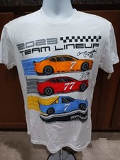 Spire Motorsports 2023 Lineup Medium Team Issued Shirt NASCAR Lajoie Dillon