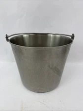 Vollrath Handled Stainless Steel Ware 13 Quart Utility Pail Bucket 5912