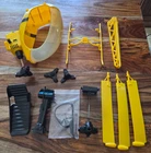 GI Joe Adventure Team Yellow Helicopter Skid Parts & Pieces VTG 1970s Lot