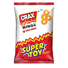 Crax Rings Tangy Tomato Namkeen 30g