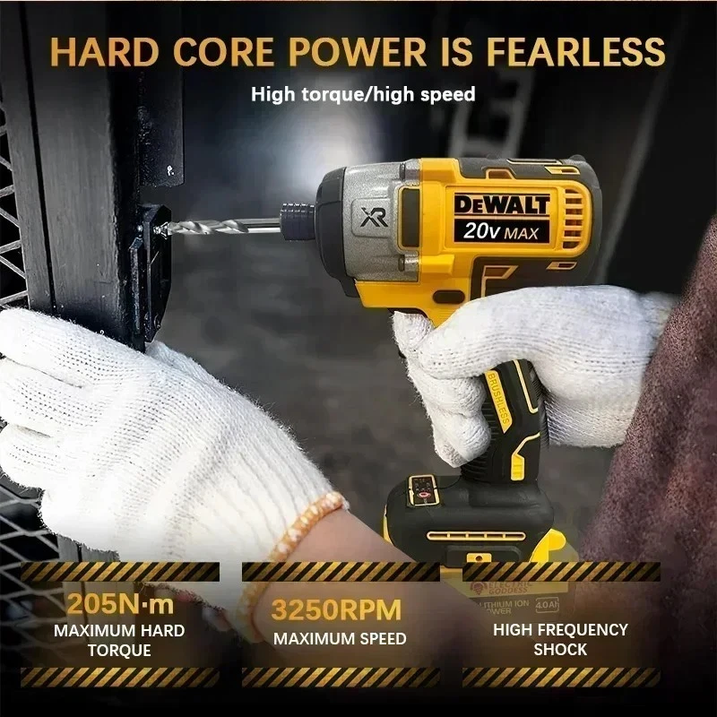Dewalt DCF887 205N.m Brushless Electric Impact Driver Cordless Screwdriver Drill - Image 3 of 4