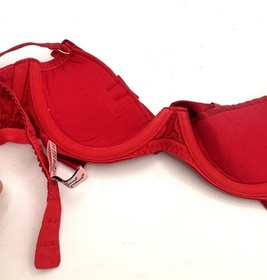 Agent Provocateur Birthday Suit Bra, Knicker & Suspender Set Red