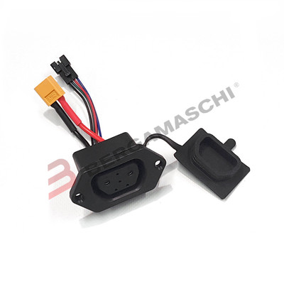 WASSERDICHTE LADEBUCHSE MIT GUMMIKAPPE TC-MAX 85 SUPERSOCO