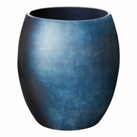 Stelton Stockholm Vase S Horizon Dekovase Blumenvase Aluminium Emaille Ø 14 Cm
