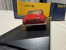 Minichamps 1/43 Fiat 850 Spider Jaune 1968 – Miniature Neuve – Prévente