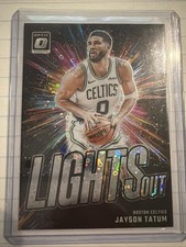 2024-25 Panini Donruss Optic - Lights Out Jayson Tatum #12 Holo Prizm
