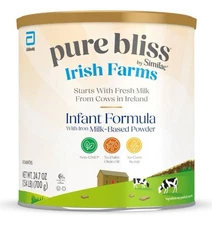 Pure Bliss Irish Farms, Similac Ireland Baby Formula, Infant Formula, 12/1/2026