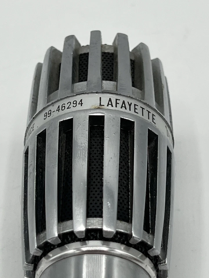 Vintage Lafayette 99-46294 Dual Impedance Dynamic Microphone - Image 2 of 4