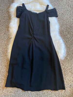 $995 Emporio Armani Women's Black Fit And Flare Aline Dress Size EU 46 New LBD | eBay $995 Emporio Armani Women's Black Fit And Flare Aline Dress Size EU 46 New LBD | eBay