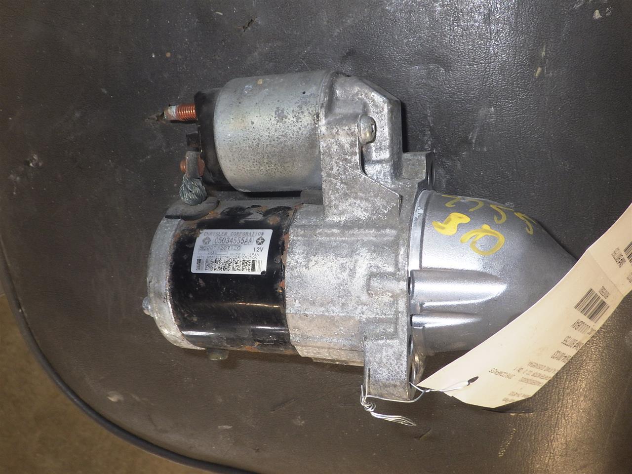 2007-2016 Jeep Compass 2.4L Auto 4WD Starter Motor 05034555AA B07755