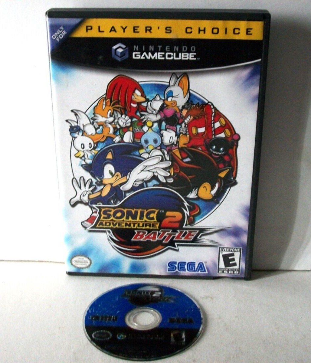 Shadow the Hedgehog Nintendo GameCube Good Disc Game Case Sonic Cube No  Manual