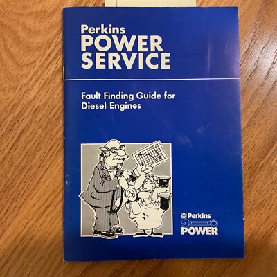 Perkins DIESEL ENGINE FAULT FINDING GUIDE HANDBOOK TROUBLESHOOTING MANUAL BOOK