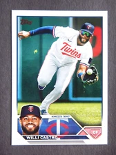 Willie Castro #411 Topps 2023 Baseball Card (Minnesota Twins) NM