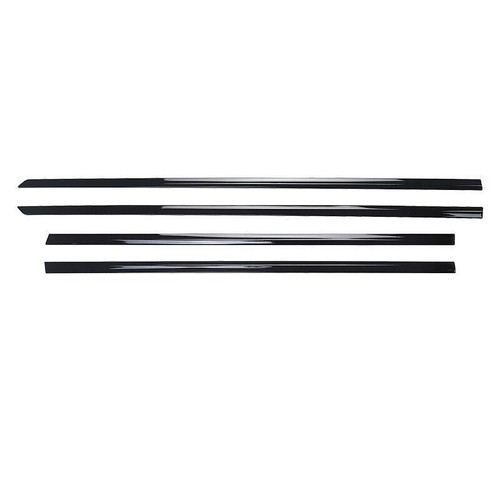 Black Side Door Body Guard Molding Cover Trim Fit For Volkswagen Atlas 2018-2021 - Picture 5 of 8
