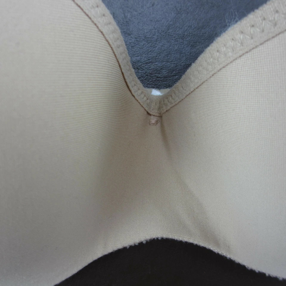 Lilyette Bra 34B Beige Strapless Padded Push-Up Underwire Clasp Back - Image 3 of 4