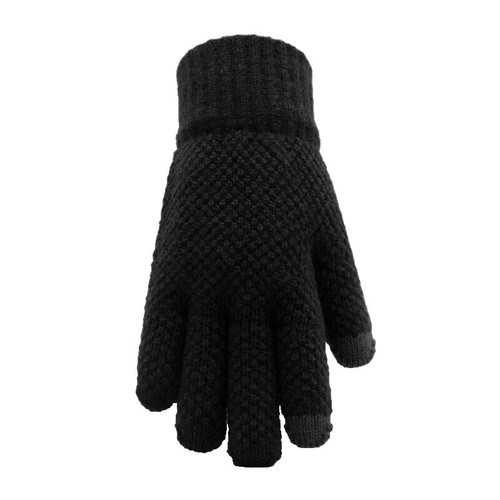 Palace Loves Me Knitted Gloves Color Red One Size In Hand Ships