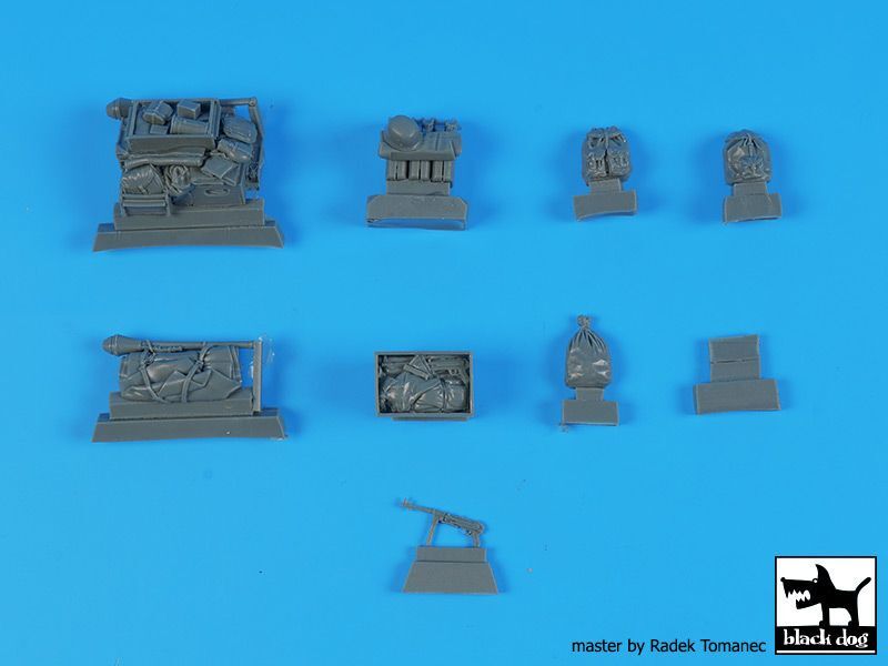 Black Dog T35262 1/35 German Sd.Kfz 2 Chainkrat set accessori per Tamiya foto 4