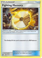 94/111 Fighting Memory Uncommon: Pokemon Trading Card Game Crimson Invasion