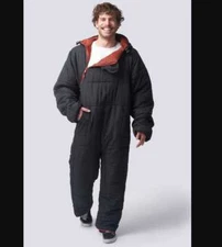 New Adult M Selk'Bag Lite recycled wearable sleeping bag in black