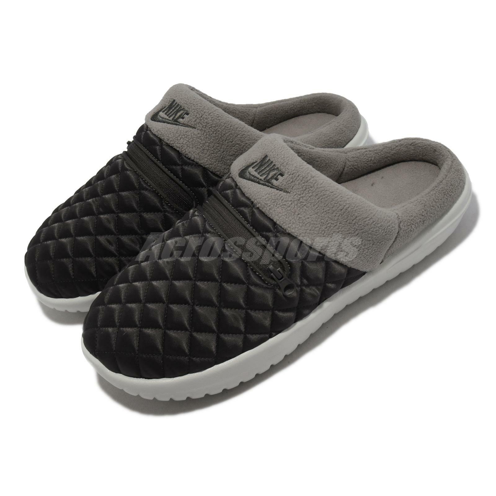 Nike Burrow Se Grey Black White Men Unisex Slip On Sandals Slippers Dq0668 0 Ebay
