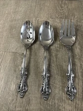Stanley Roberts“ Alexis” Japan Set Of 3 Stainless Serving Utensils