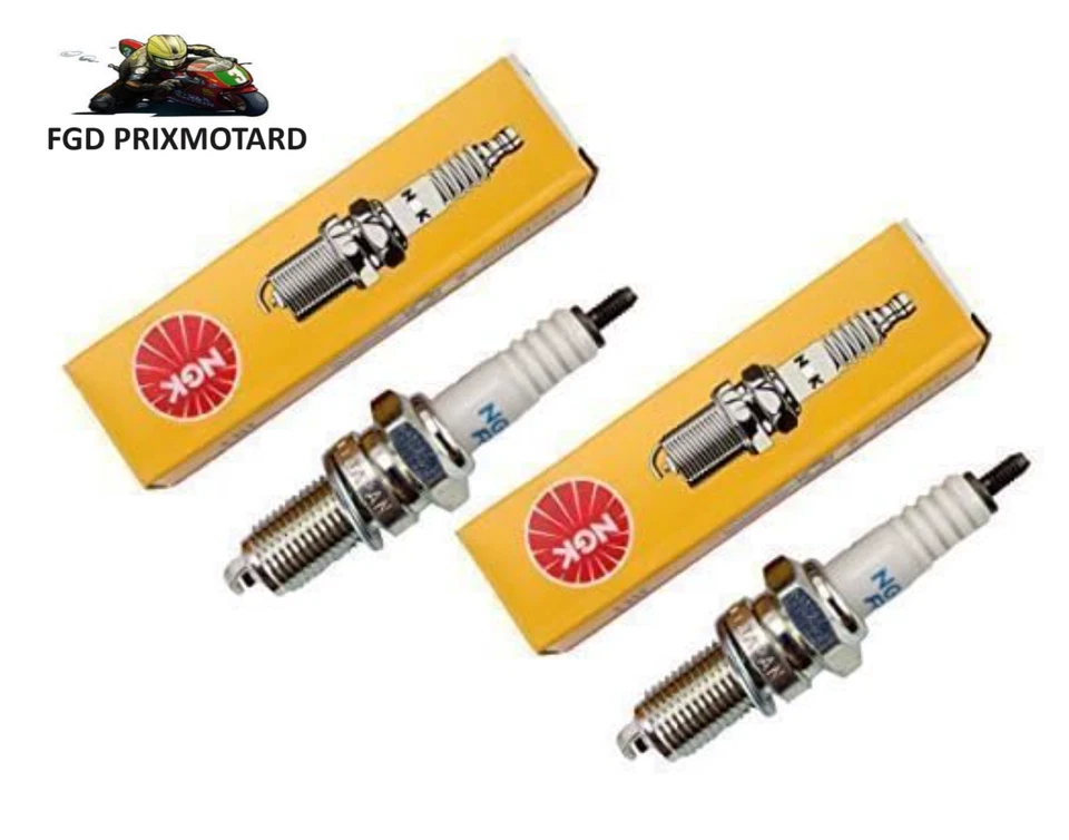 YAMAHA TDM 850 1991/2001 SET 2 BOUGIES ALLUMAGE NGK DPR8EA-9 - Photo 1/1