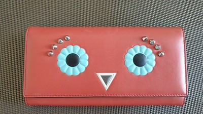 fendi faces wallet