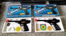 Coppia Pistole Giocattolo da Collezione Marca Condor Villa Giocattoli in Scatole