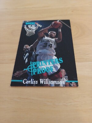 1995-96 Classic Rookies Preview Corliss Williamson #HA2 Rookie RC