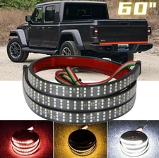 60" LED Tailgate Strip Bar Truck Brake Turn Signal Tail Light For Jeep Gladiator