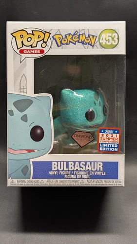 Funko Pop! Pokémon - Bulbasaur (Diamond) - Summer Convention #453 - NEW