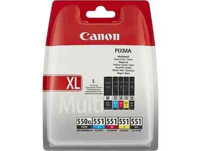 Cartouche d'encre CLI-551XL/PGI-550XL compatible pour Canon., canon 550xl - vole