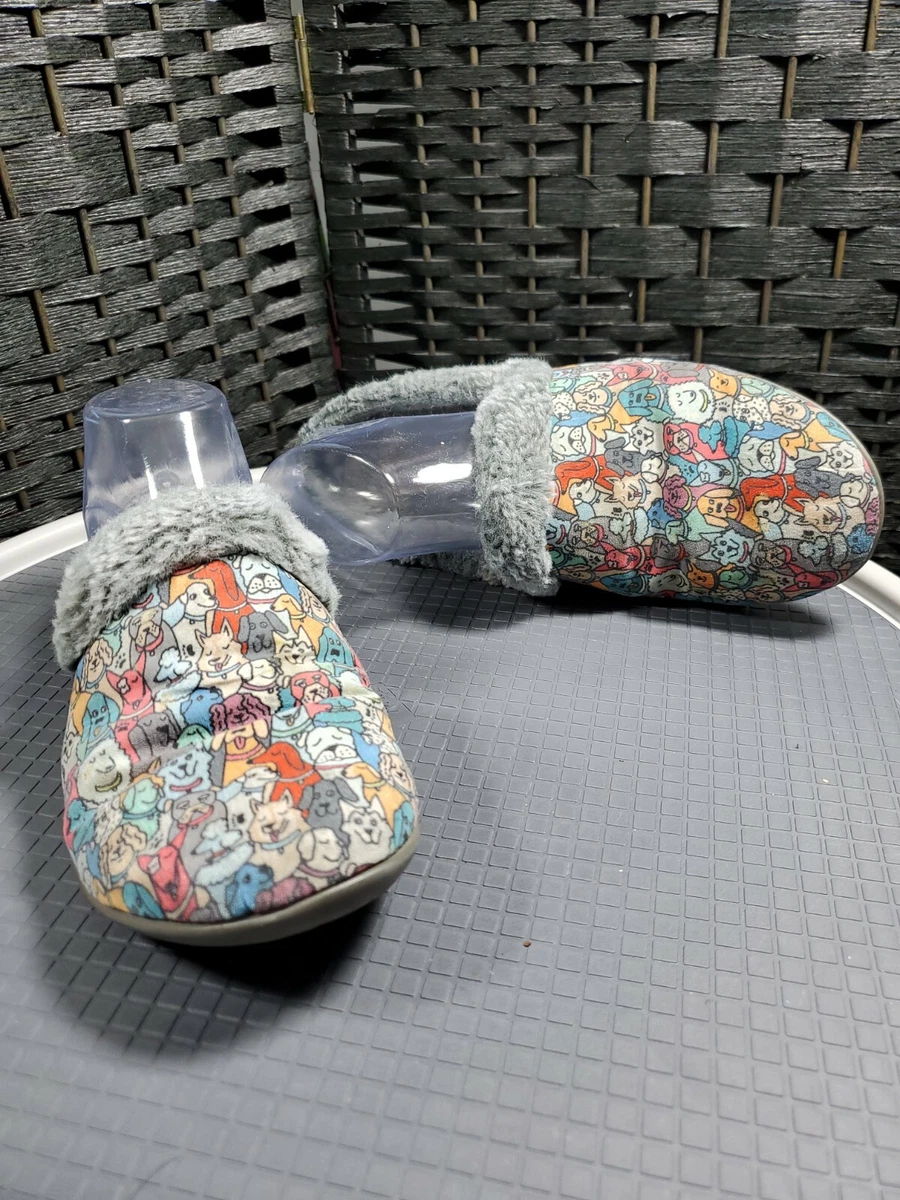 Bobs Skechers Dogs Puppies Slippers Size 7 Slides Slip On Memory