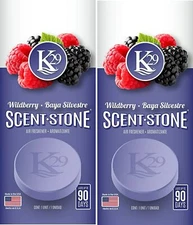 K29 WildBerry Stone Air freshener, Long-lasting Fragrance, 2 Packs
