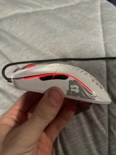Glorious Model O Wired PC Gaming Mouse - White (GO-WHITE)