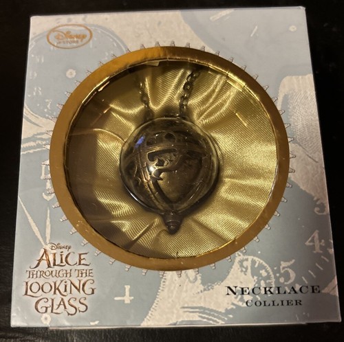 Disney Tim Burton Alice Through The Looking Glass Chronosphere Replica Necklace - Picture 2 of 4