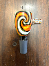 14mm Glass Hookah Bowl Pipe Retro Wave